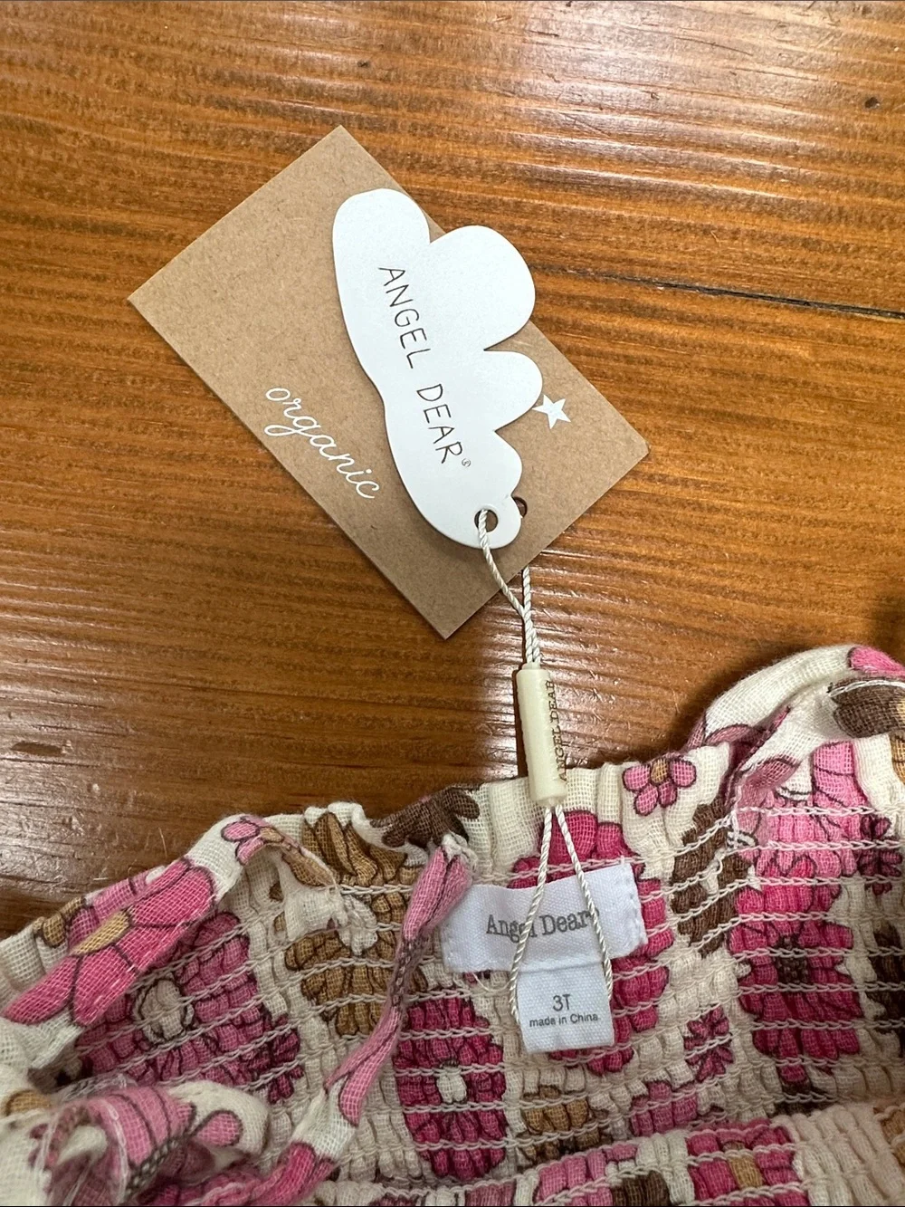 Angel Dear smocked floral